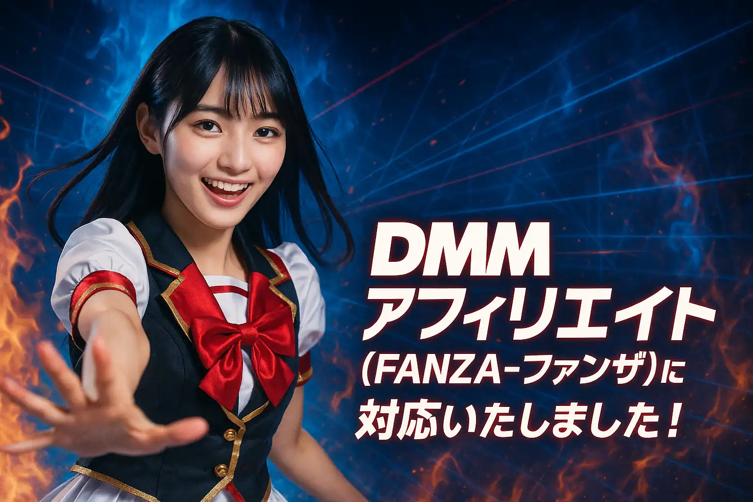 DMMアフィリエイト（FANZA-ファンザ）に対応いたしました！