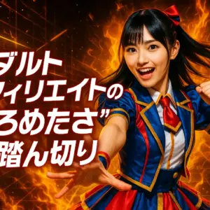 アダルトアフィリエイトの”後ろめたさ”と”踏ん切り”