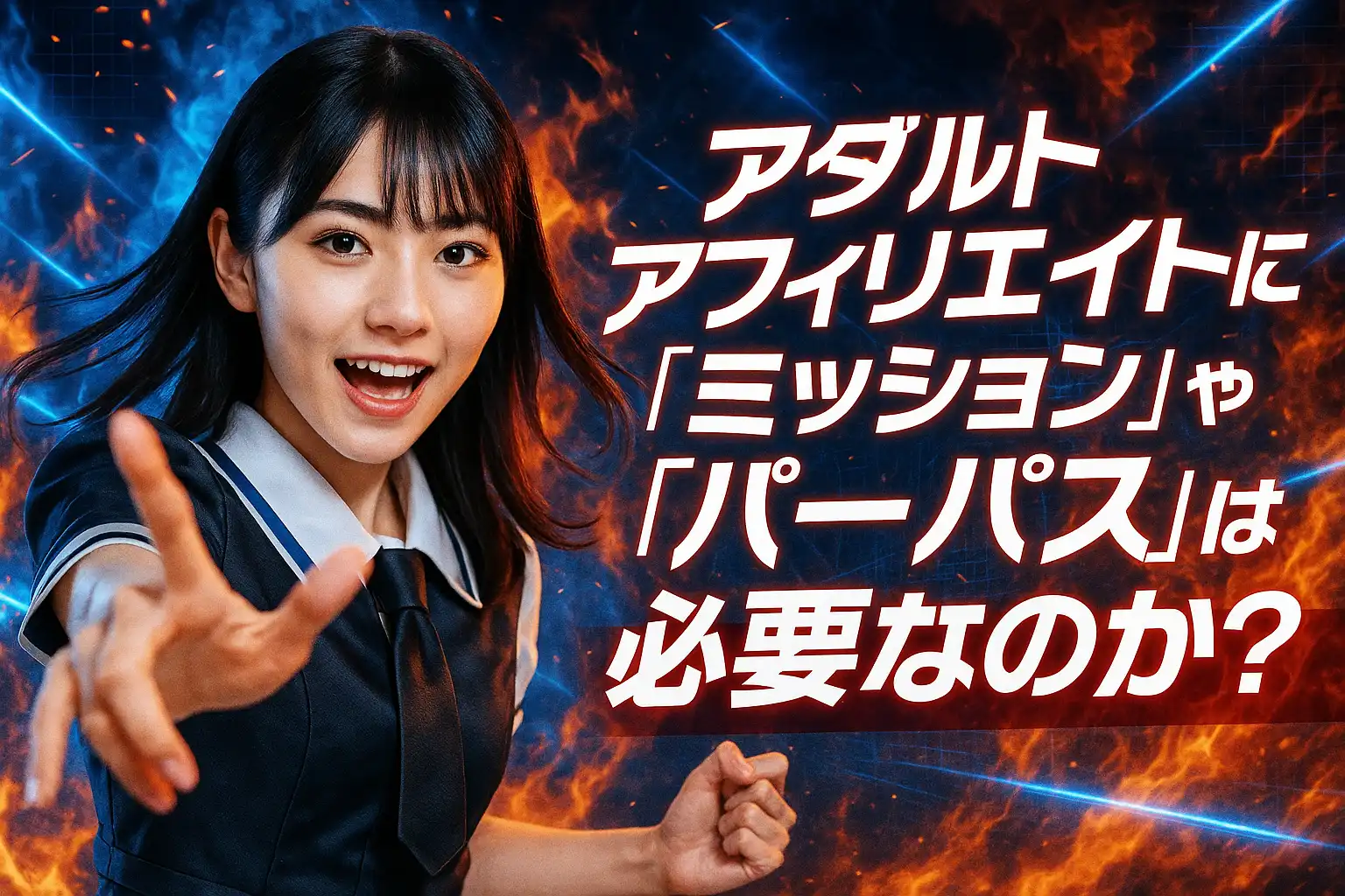 アダルトアフィリエイトに「ミッション」「ビジョン」や「パーパス」は必要なのか？