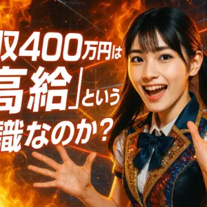 年収400万円は"高給"という認識なのか？