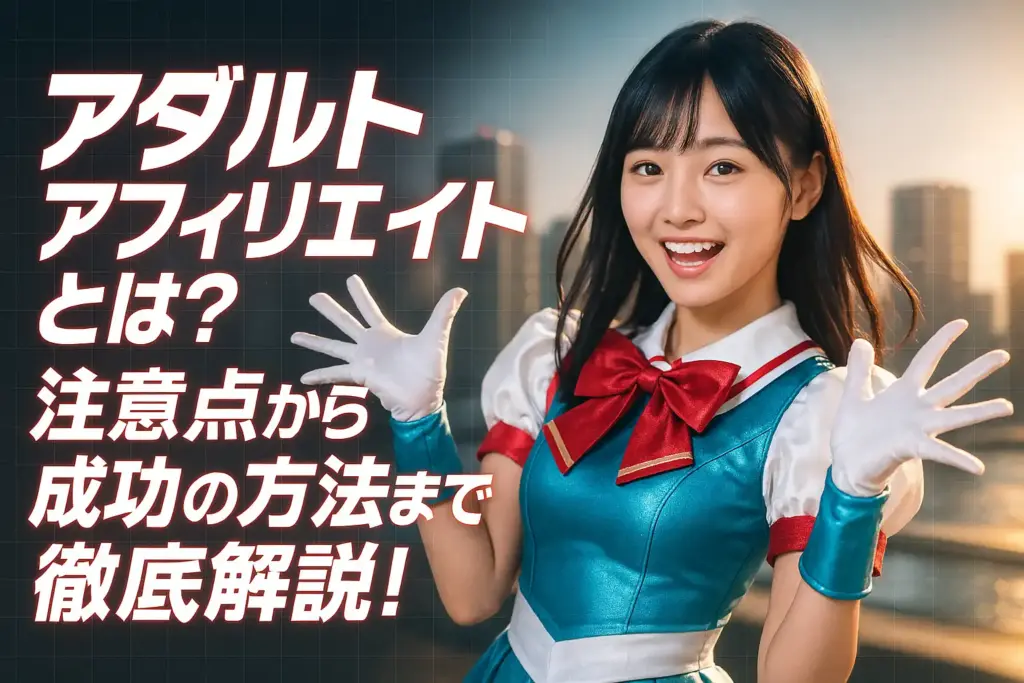 アダルトアフィリエイトとは?注意点から成功の方法まで徹底解説!