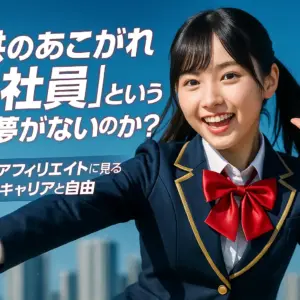 子供のあこがれ「会社員」というのは夢がないのか？｜アダルトアフィリエイトに見る次世代のキャリアと自由