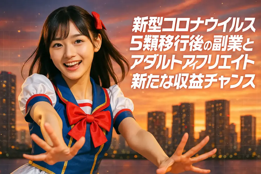 新型コロナウイルス5類移行後の副業とアダルトアフィリエイト｜新たな収益チャンス