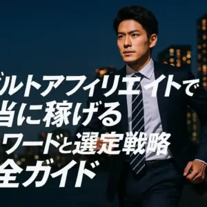 アダルトアフィリエイトで本当に稼げるキーワードと選定戦略完全ガイド