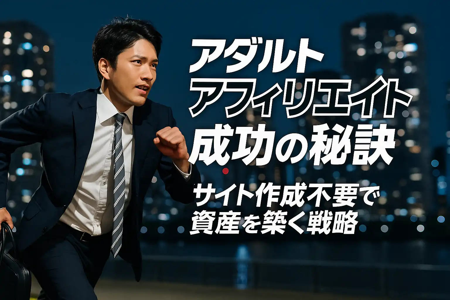 アダルトアフィリエイト（アダアフィ）成功の秘訣｜サイト作成不要で資産を築く戦略