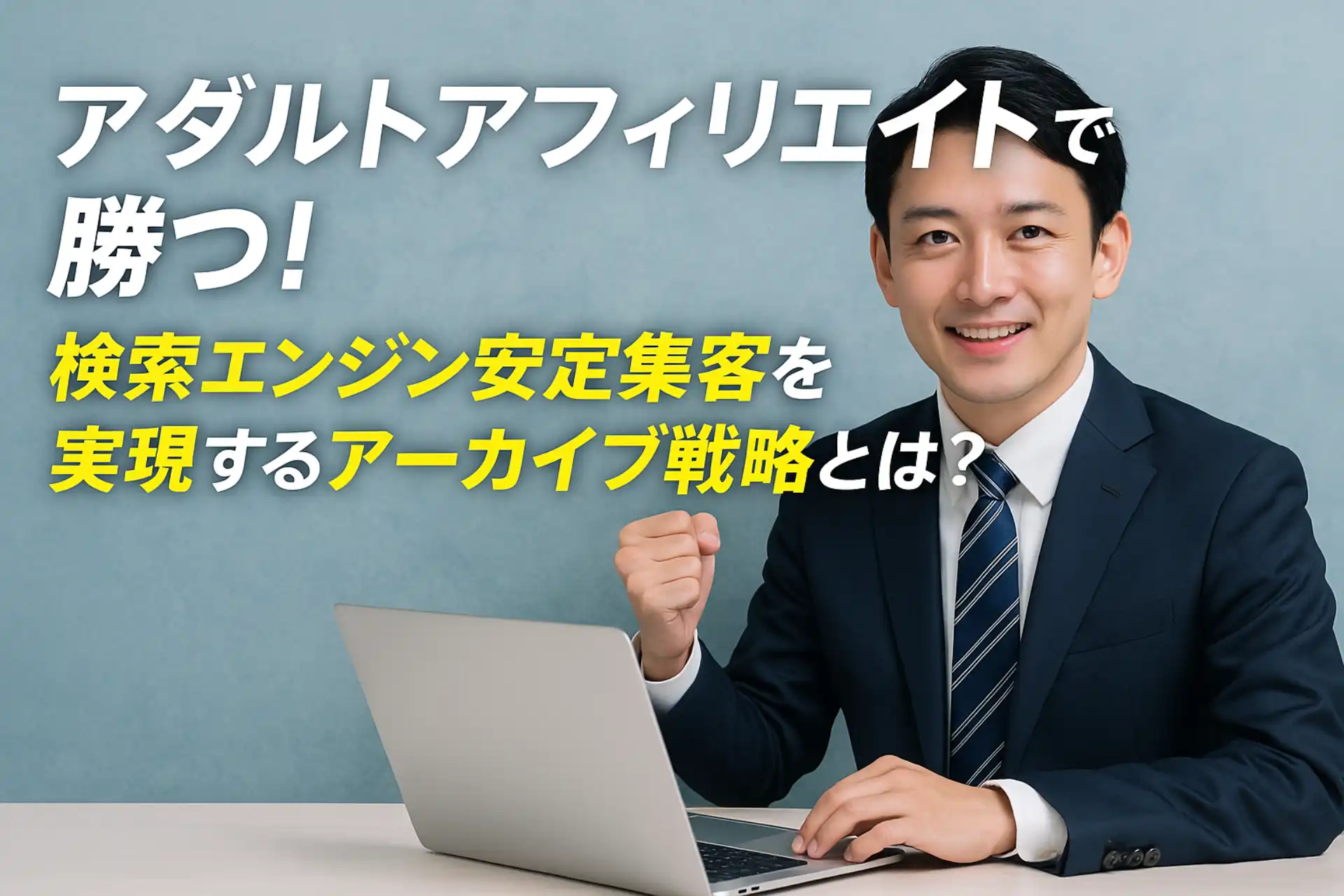 アダルトアフィリエイトで勝つ！検索エンジン安定集客を実現するアーカイブ戦略とは？