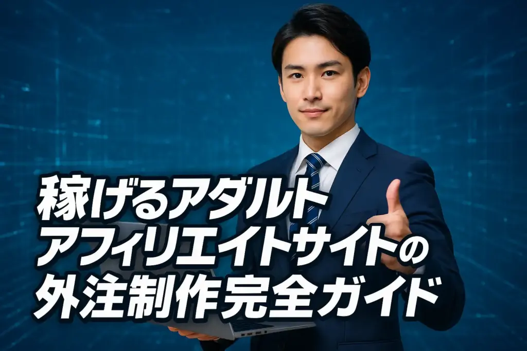 稼げるアダルトアフィリエイトサイトの外注制作完全ガイド:外注先の選び方から成功パターンまで徹底解説