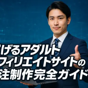 稼げるアダルトアフィリエイトサイトの外注制作完全ガイド：外注先の選び方から成功パターンまで徹底解説