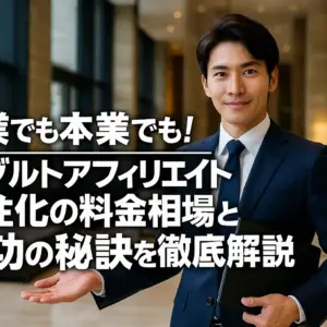 副業でも本業でも！アダルトアフィリエイト外注化の料金相場と成功の秘訣を徹底解説