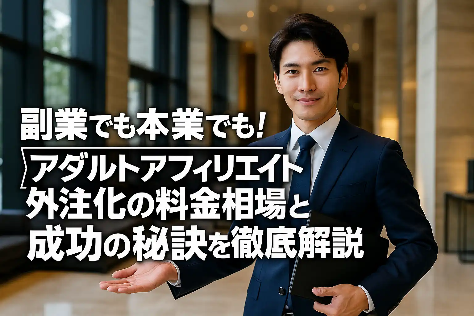 副業でも本業でも！アダルトアフィリエイト外注化の料金相場と成功の秘訣を徹底解説