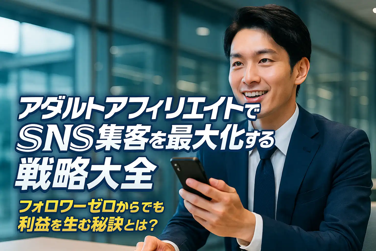 アダルトアフィリエイトでSNS集客を最大化する戦略大全：フォロワーゼロからでも利益を生む秘訣とは？