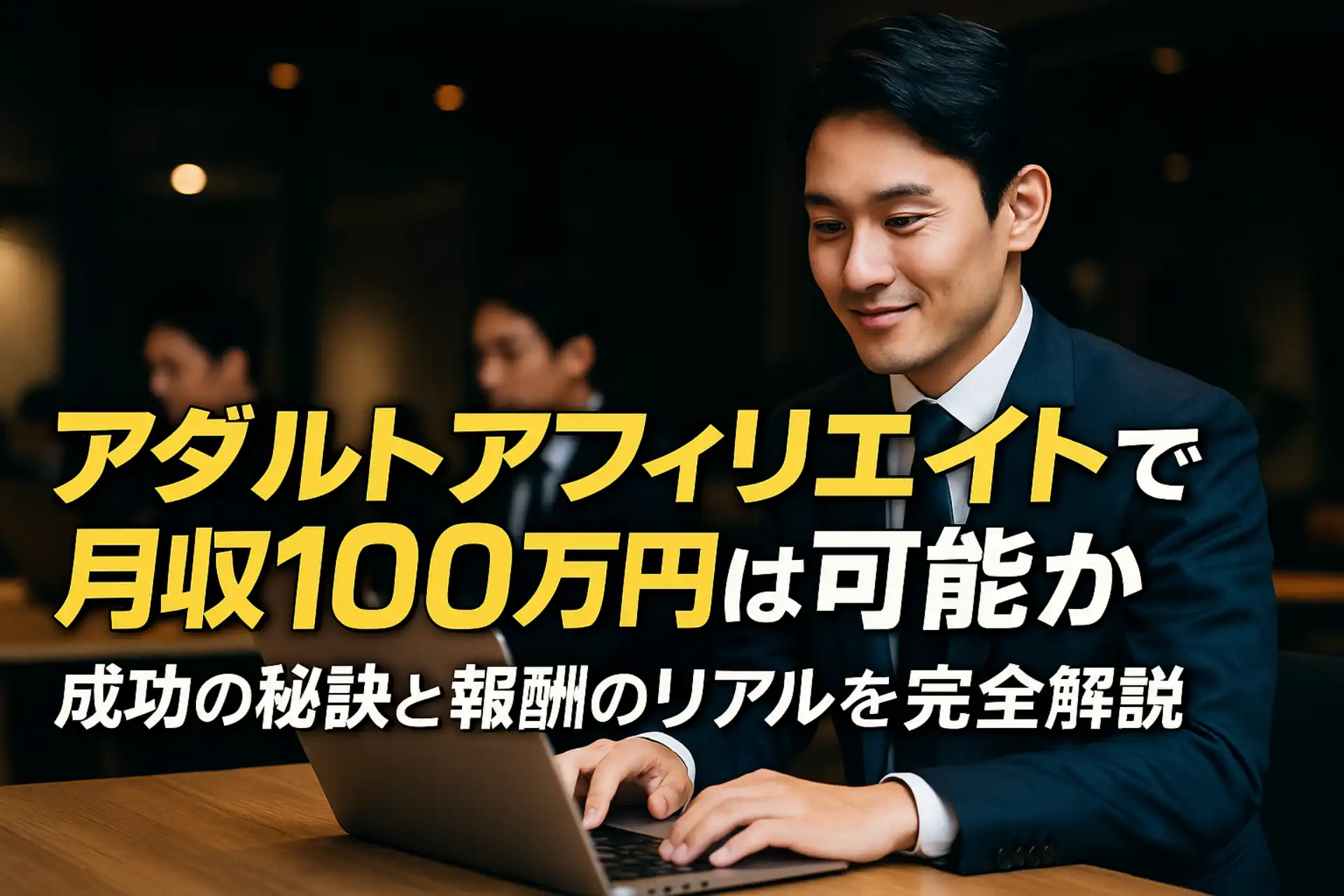 アダルトアフィリエイトで月収100万円は可能か？成功の秘訣と報酬のリアルを完全解説