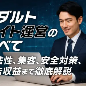 アダルトサイト運営のすべて：合法性、集客、安全対策、広告収益まで徹底解説
