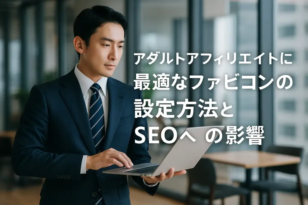 アダルトアフィリエイトに最適なファビコンの設定方法とSEOへの影響
