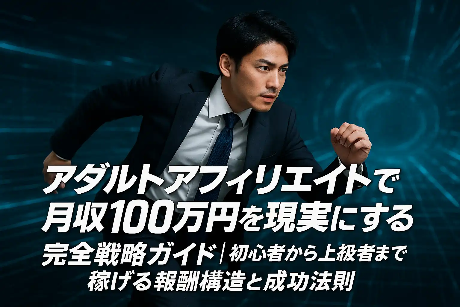 アダルトアフィリエイトで月収100万円を現実にする完全戦略ガイド：初心者から上級者まで稼げる報酬構造と成功法則