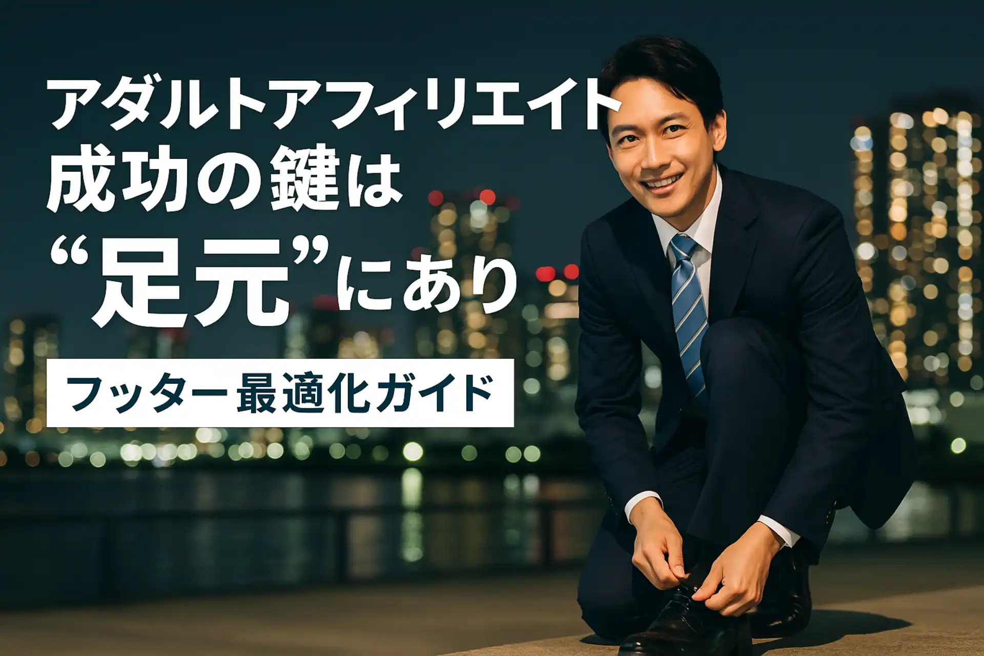 アダルトアフィリエイト成功の鍵は“足元”にあり｜フッター最適化ガイド