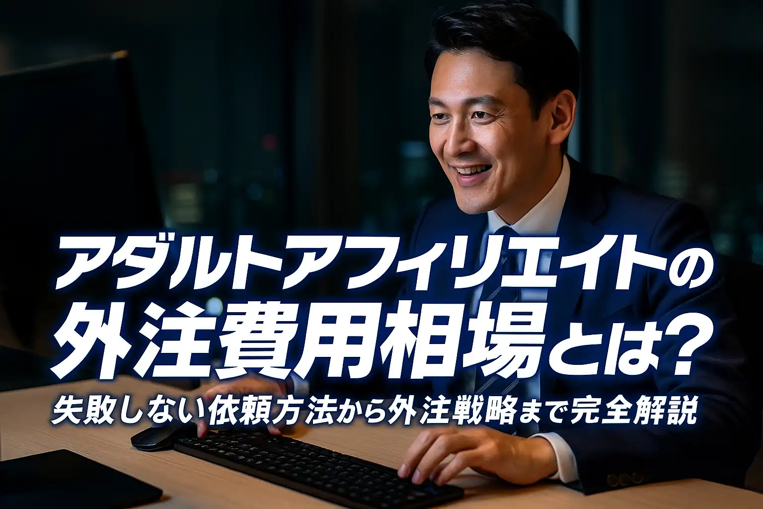 アダルトアフィリエイトの外注費用相場とは？失敗しない依頼方法から外注戦略まで完全解説