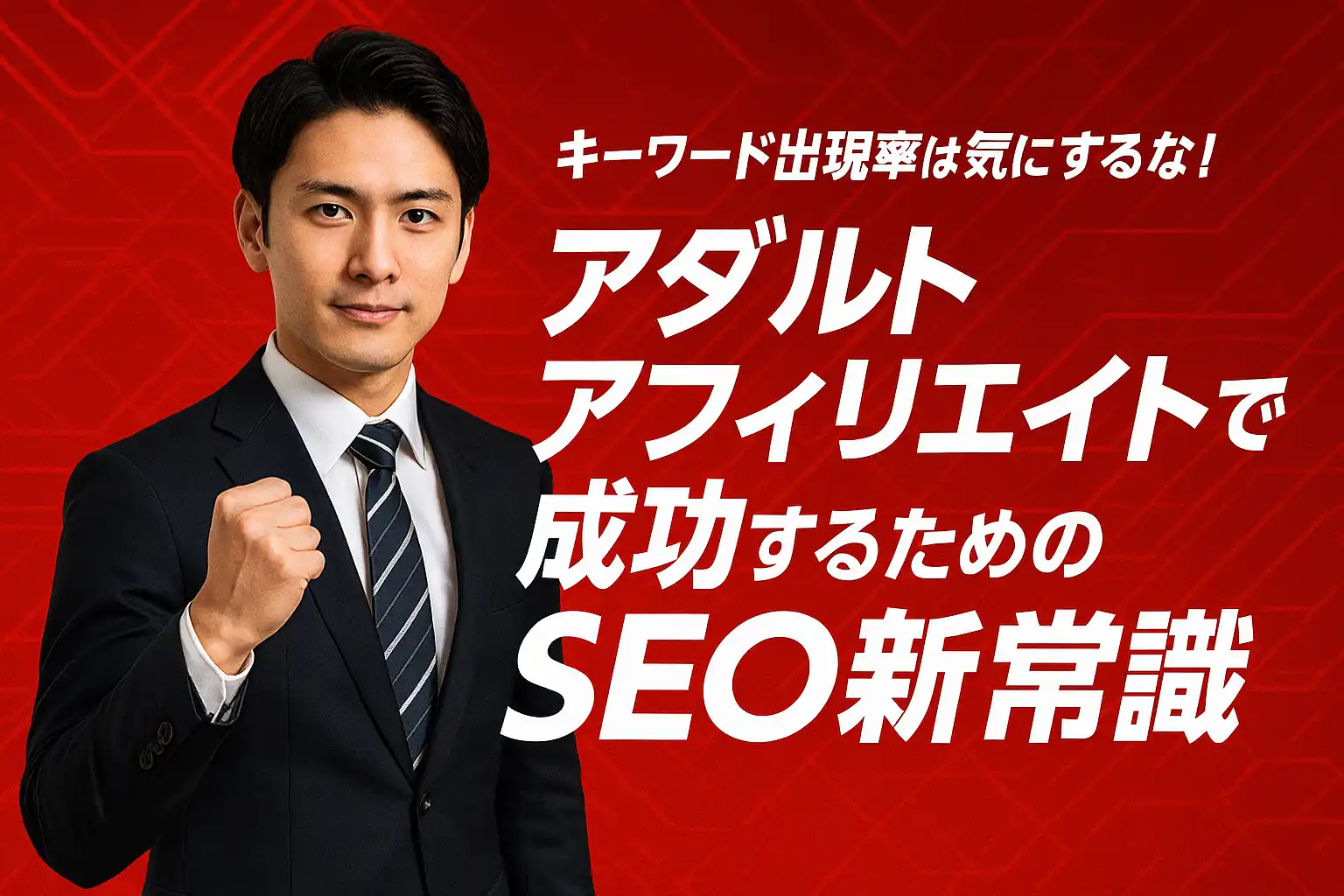 キーワード出現率は気にするな！アダルトアフィリエイトで成功するためのSEO新常識