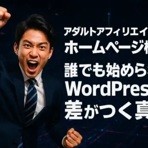 アダルトアフィリエイト時代のホームページ構築法──誰でも始められ、WordPressで差がつく真実