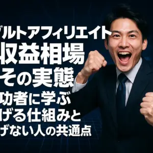 アダルトアフィリエイトの収益相場とその実態──成功者に学ぶ稼げる仕組みと稼げない人の共通点