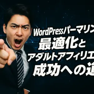 WordPressパーマリンクの最適化とアダルトアフィリエイト成功への道