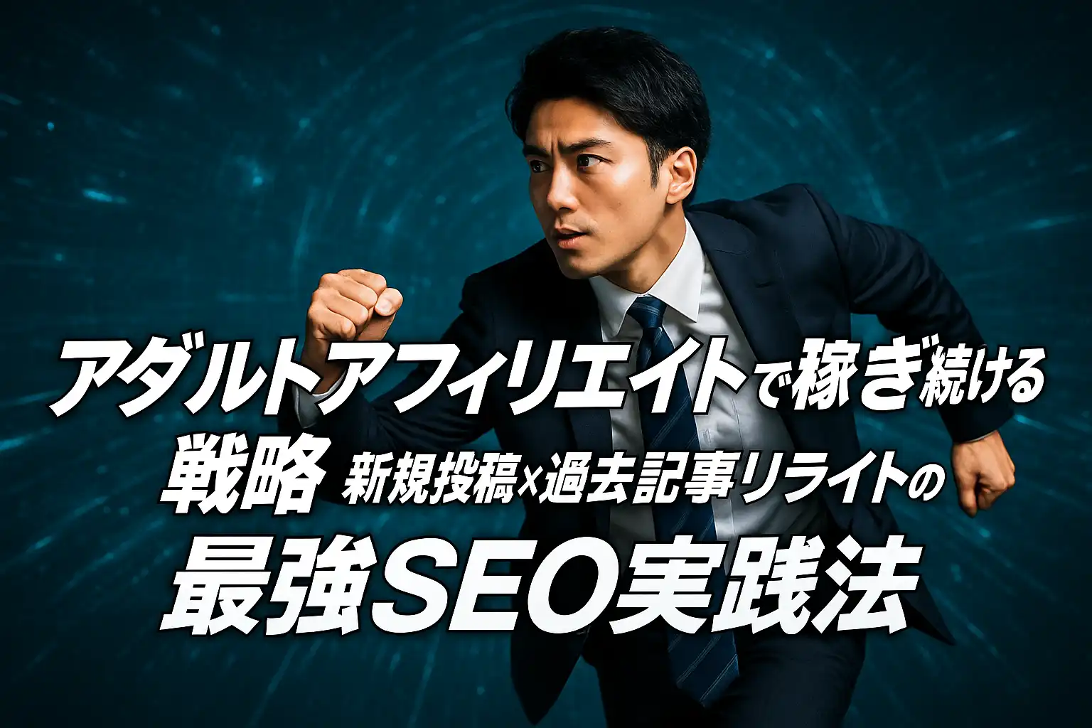 アダルトアフィリエイト（アダアフィ）で稼ぎ続ける戦略｜新規投稿×過去記事リライトの最強SEO実践法