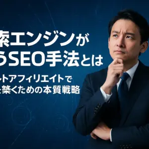 検索エンジンが嫌うSEO手法とは？アダルトアフィリエイトで信頼を築くための本質戦略