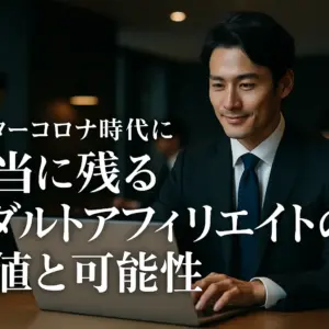 アフターコロナ時代に本当に残るアダルトアフィリエイトの価値と可能性