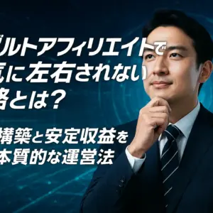アダルトアフィリエイトで景気に左右されない戦略とは？信頼構築と安定収益を生む本質的な運営法