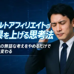 アダルトアフィリエイトの成果を上げる思考法：寝る前の無益な考えをやめるだけで人生が変わる