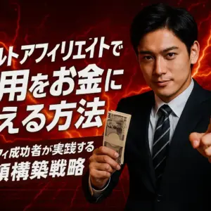 アダルトアフィリエイトで信用をお金に変える方法｜アダアフィ成功者が実践する信頼構築戦略