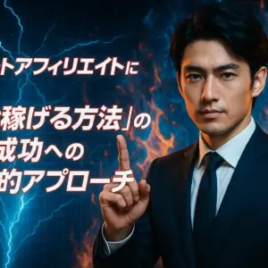 アダルトアフィリエイトにおける「すぐ稼げる方法」の罠と成功への本質的アプローチ