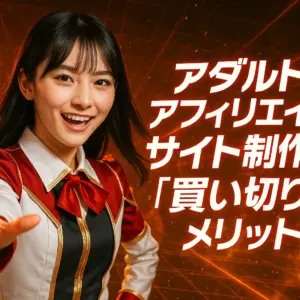 アダルトアフィリエイトのサイト制作が「買い切り」のメリット