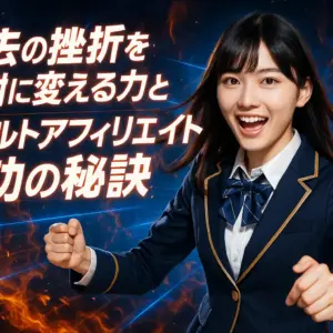 過去の挫折を感謝に変える力とアダルトアフィリエイト成功の秘訣