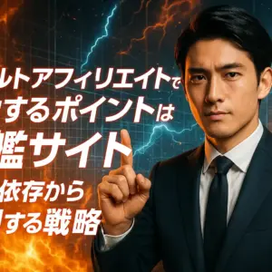 アダルトアフィリエイトで成功するポイントは旗艦サイト｜SNS依存から脱却する戦略