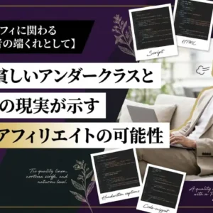 働いても貧しいアンダークラスと階級社会の現実が示すアダルトアフィリエイトの可能性