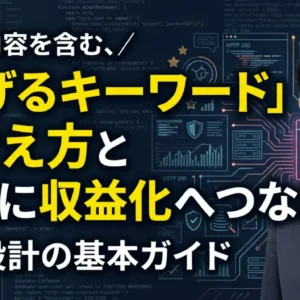 性的内容を含む「稼げるキーワード」の考え方と、安全に収益化へつなげる検索設計の基本ガイド