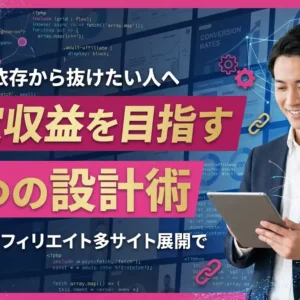 1サイト依存から抜けたい人へ。アダルトアフィリエイト多サイト展開で安定収益を目指す9つの設計術