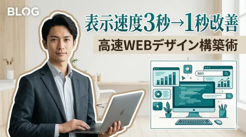 アダルトアフィリエイト初心者でも実現できる表示速度3秒→1秒改善｜SEO上位表示と離脱率半減を狙う高速WEBデザイン構築術