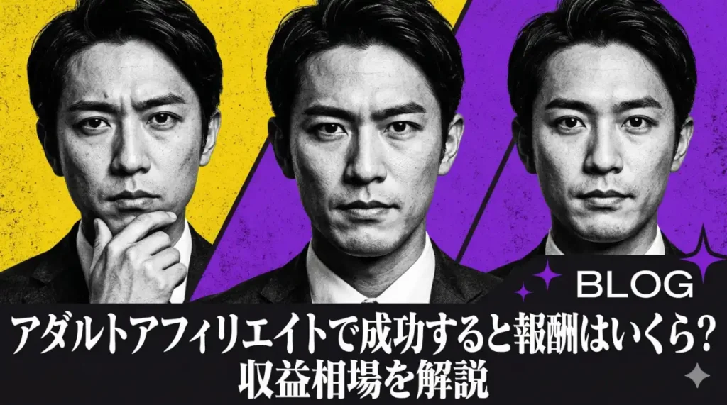 アダルトアフィリエイトで成功すると報酬はいくら?収益相場を解説