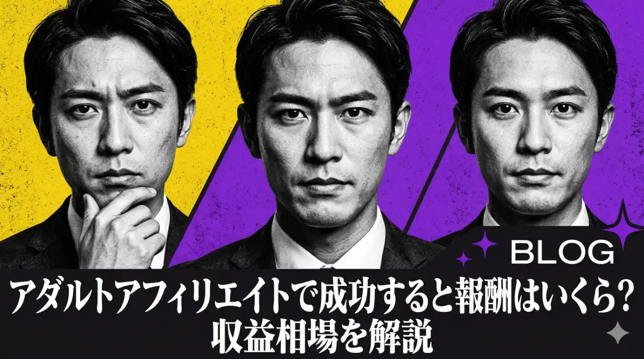 アダルトアフィリエイトで成功すると報酬はいくら？収益相場を解説